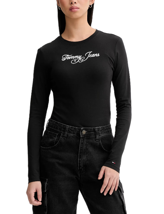 Tommy Hilfiger γυναικεία μακρυμάνικη μπλούζα slim fit DW0DW21844