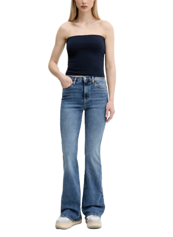 Tommy Hilfiger γυναικείο παντελόνι τζιν flare DW0DW20654 Tommy Hilfiger γυναικείο παντελόνι τζιν flare DW0DW20654