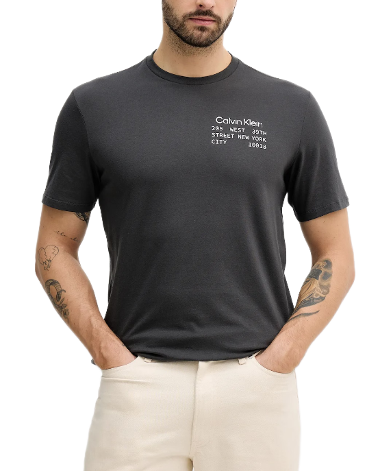 Calvin Klein ανδρικό t-shirt με τύπωμα LV14RE830G