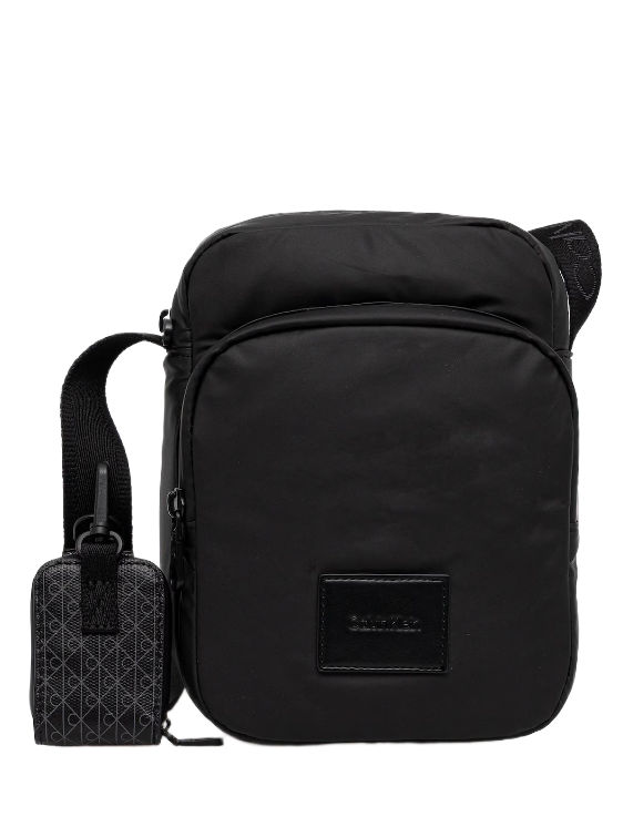 Calvin Klein ανδρικό τσαντάκι χιαστί reporter puffer LV04D3200G