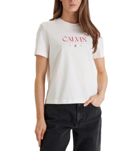 Calvin Klein γυναικείο t-shirt με λογότυπο LV047E813G