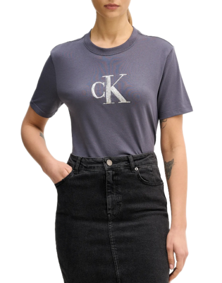 Calvin Klein γυναικείο t-shirt με πούλιες LV044E215G