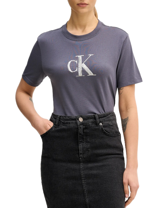 Calvin Klein γυναικείο t-shirt με πούλιες LV044E215G