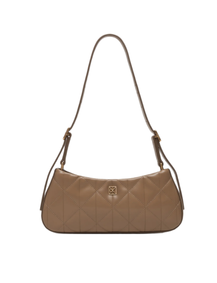 Calvin Klein γυναικεία μικρή καπιτονέ τσάντα ώμου LV04F3327G