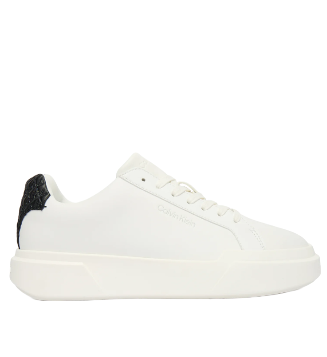 Calvin Klein γυναικεία sneakers από μαλακό δέρμα και λογότυπο YW0YW02036