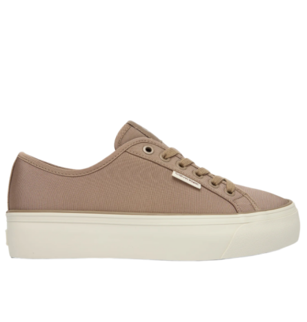 Calvin Klein γυναικεία υφασμάτινα sneakers με πλατφόρμα YW0YW02012