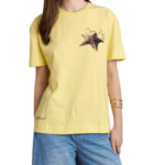 Attrattivo γυναικείο t-shirt με στάμπα 9923130