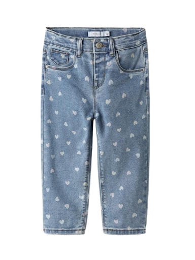 Name It παιδικό παντελόνι τζιν mom fit για μικρό κορίτσι 13227368