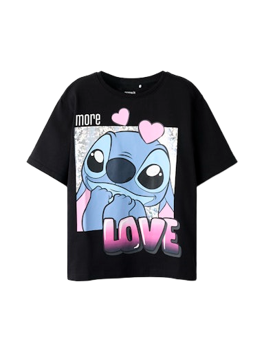 Name It παιδικό t-shirt για κορίτσι με τύπωμα Stitch 13254166