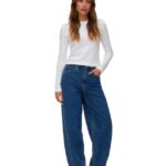 Vero Moda γυναικείο τζιν παντελόνι high rise barrel 10337318