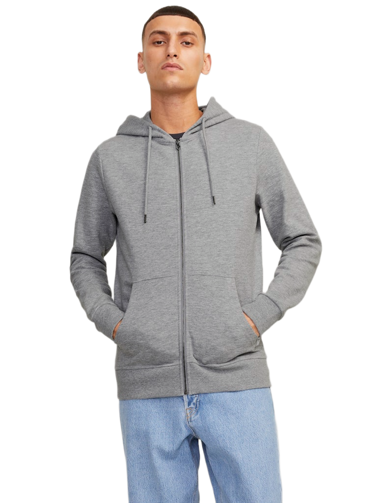 Jack & Jones ανδρική ζακέτα φούτερ με κουκούλα 12181901