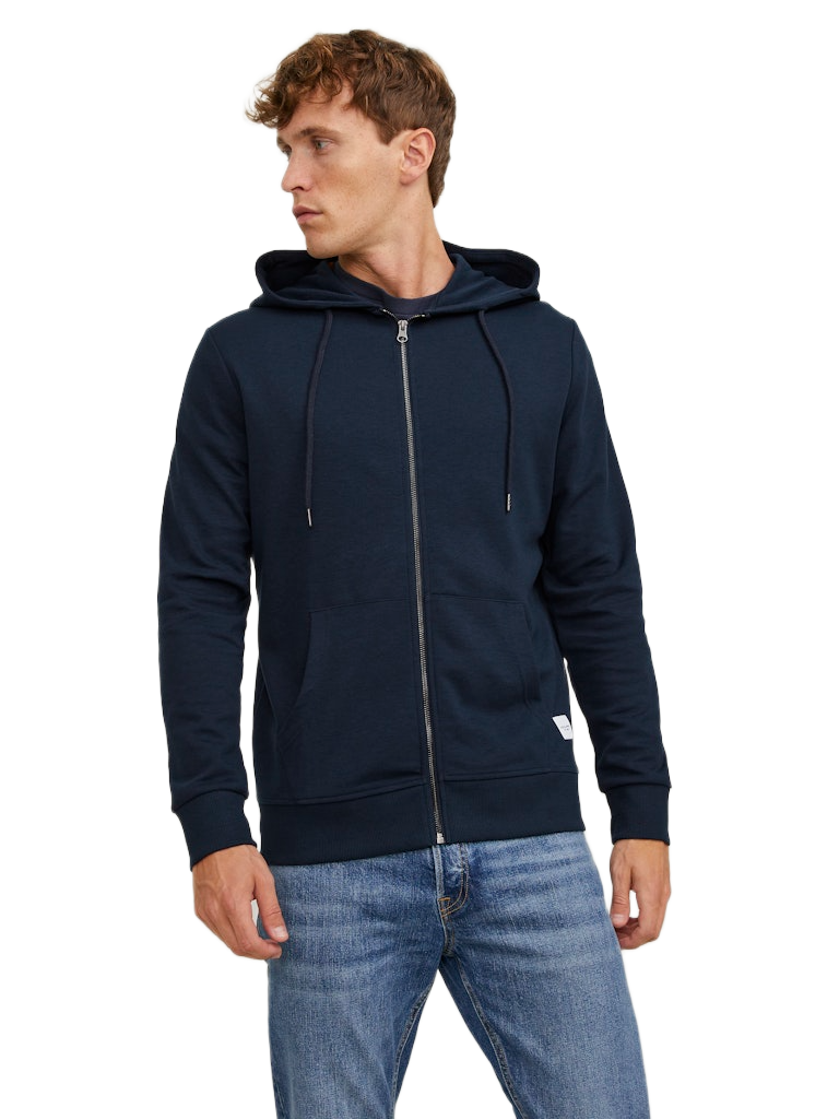 Jack & Jones ανδρική ζακέτα φούτερ με κουκούλα 12181901