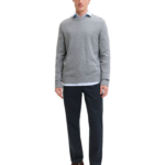 Jack & Jones ανδρικό μονόχρωμο παντελόνι chino 12292970