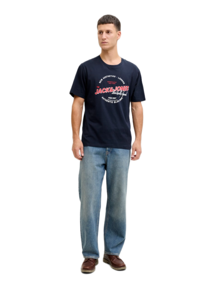 Jack & Jones ανδρικό t-shirt με τύπωμα 12288016