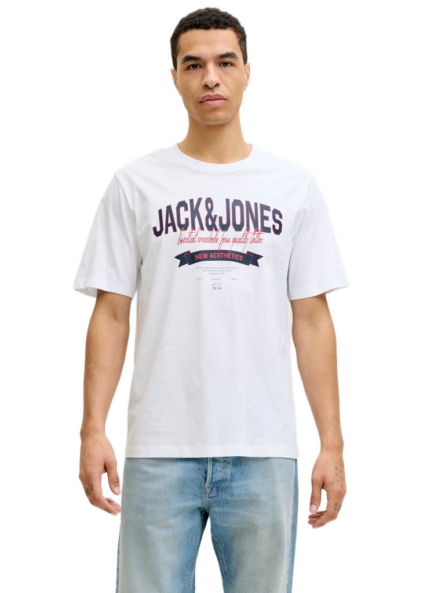 Jack & Jones ανδρικό t-shirt με τύπωμα 12288016