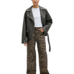JJXX γυναικείο παντελόνι animal print 12273087