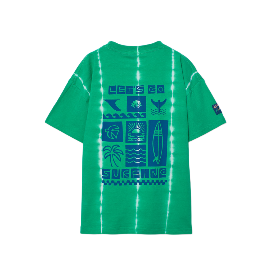 Boboli βαμβακερό t-shirt για αγόρι σχέδιο tie dye 613033