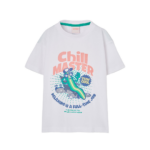 Boboli βαμβακερό t-shirt με στάμπα 613077
