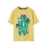 Boboli βαμβακερό t-shirt για αγόρι με τύπωμα φοίνικες 613134