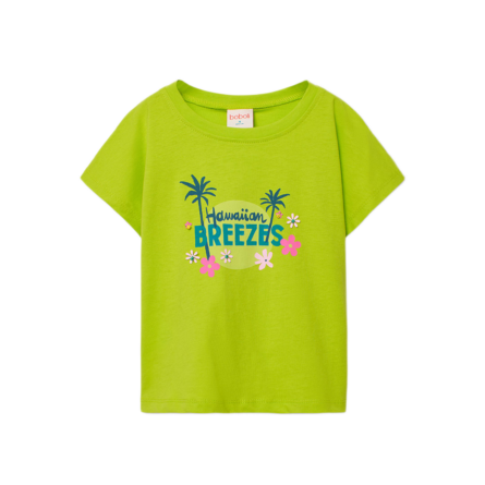 Boboli βαμβακερό t-shirt για κορίτσι με τύπωμα 413110