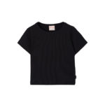 Boboli βαμβακερό ριμπ t-shirt για κορίτσι 493039