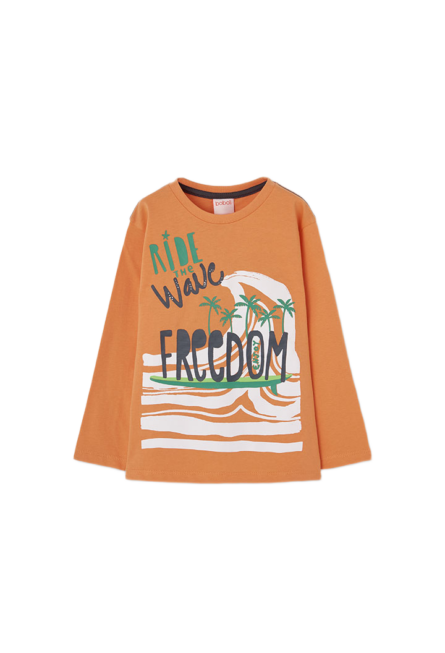 Boboli παιδικό t-shirt για μικρό αγόρι με τύπωμα 513010