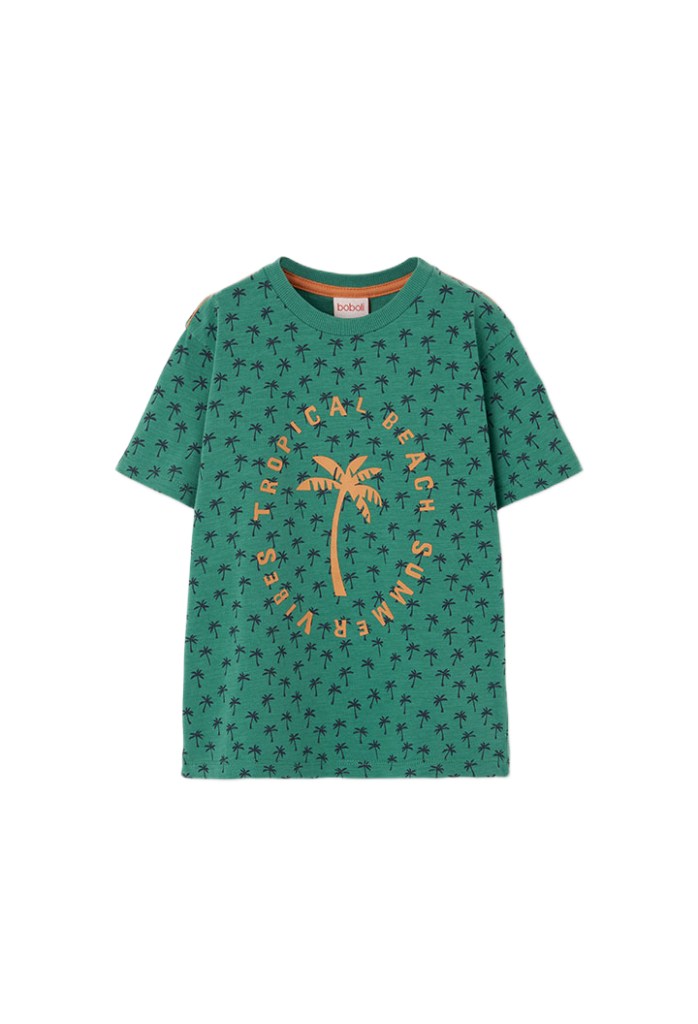Boboli παιδικό t-shirt εμπριμέ για μικρό αγόρι 513133