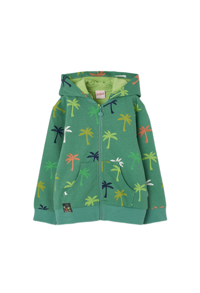 Boboli παιδικό μπουφάν fleece για μικρό αγόρι σταμπωτό 513166