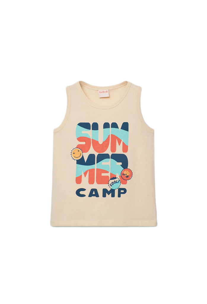Boboli παιδικό αμάνικο t-shirt για μικρό αγόρι 523178