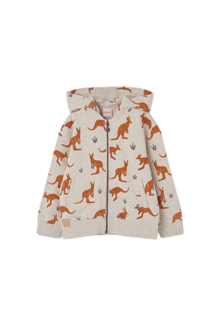 Boboli παιδικό fleece μπουφάν για μικρό αγόρι σταμπωτό 533135