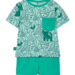 Boboli Newborn βρεφικό σετ μπλουζάκι με σορτς για μωρό αγόρι 233053