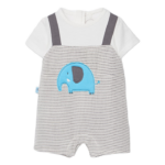 Boboli Newborn βρεφικό ολόσωμο φορμάκι για μωρό αγόρι 213073