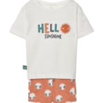 Boboli Newborn βρεφικό σετ μπλουζάκι με σορτσάκι για μωρό αγόρι 223119