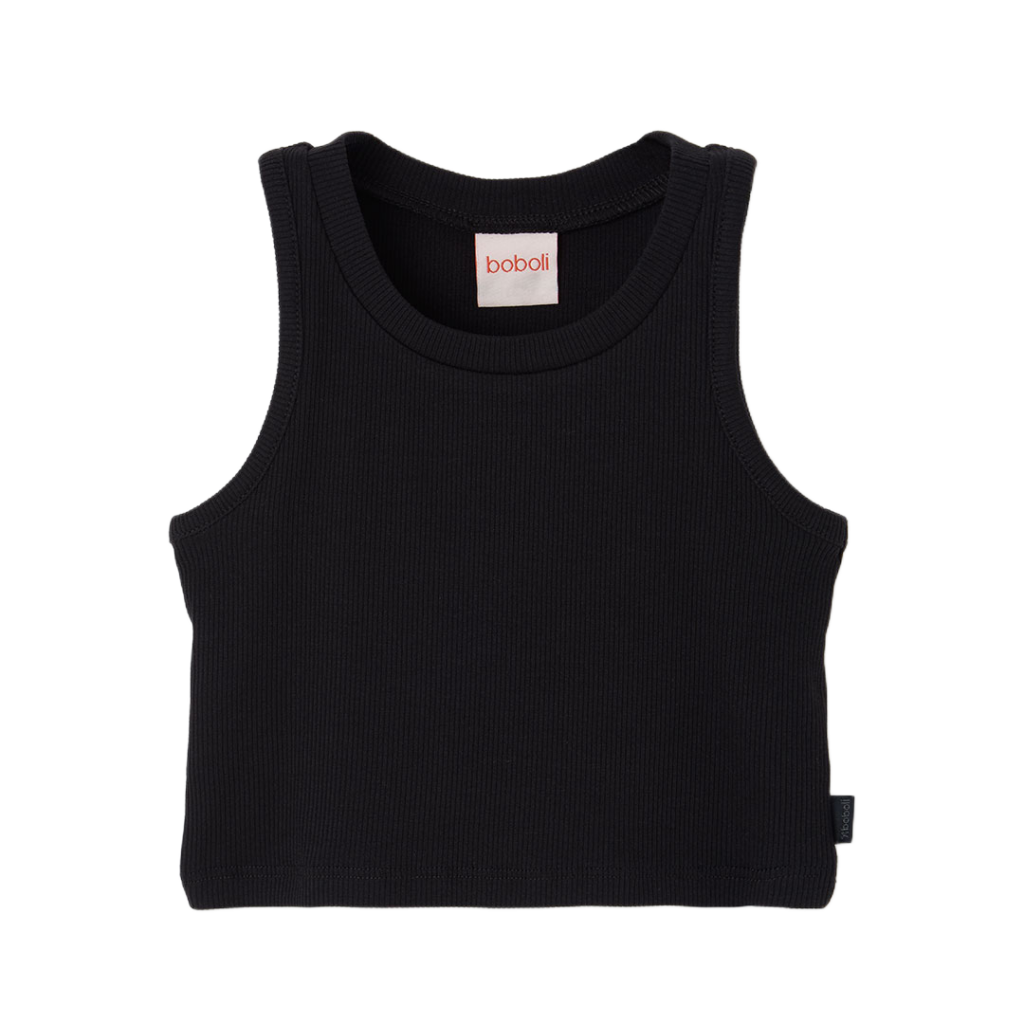 Boboli βαμβακερό crop t-shirt για κορίτσι 493040 Boboli βαμβακερό crop t-shirt για κορίτσι 493040