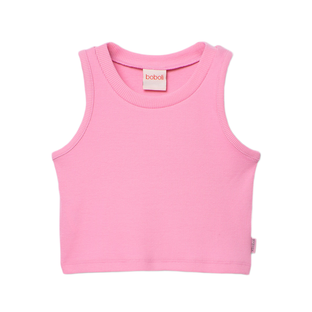Boboli βαμβακερό crop t-shirt για κορίτσι 493040 Boboli βαμβακερό crop t-shirt για κορίτσι 493040