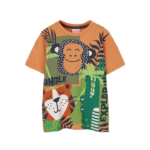 Boboli παιδικό t-shirt για μικρό αγόρι με ζωάκια 513100