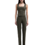 Toi Moi γυναικείο παντελόνι tailored με γραμμές 20-5820-126
