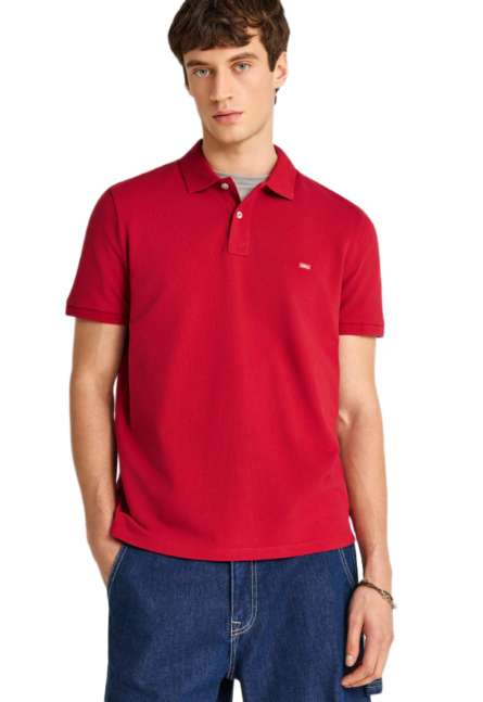 Funky Buddha ανδρικό polo μπλουζάκι FBM013-001-11