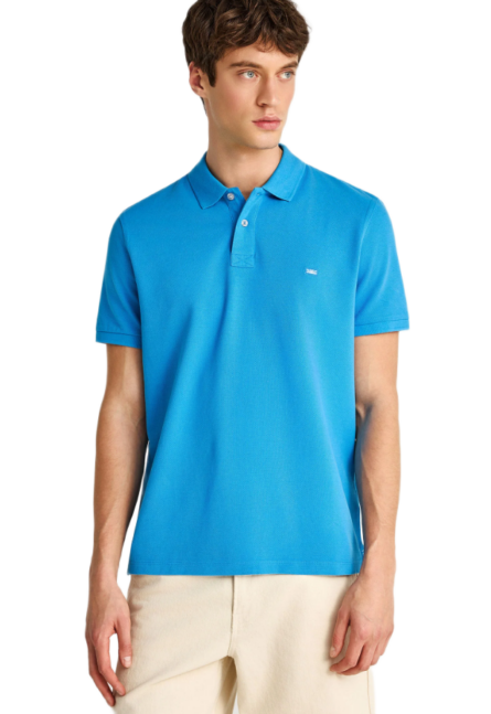 Funky Buddha ανδρικό polo μπλουζάκι FBM013-001-11