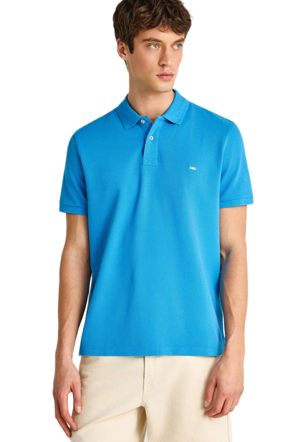 Funky Buddha ανδρικό polo μπλουζάκι FBM013-001-11