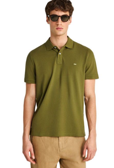 Funky Buddha ανδρικό polo μπλουζάκι FBM013-001-11