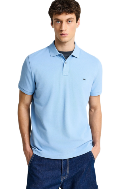 Funky Buddha ανδρικό polo μπλουζάκι FBM013-001-11