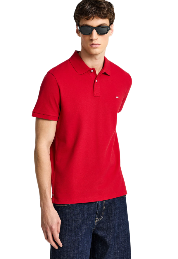 Funky Buddha ανδρικό polo μπλουζάκι FBM013-001-11