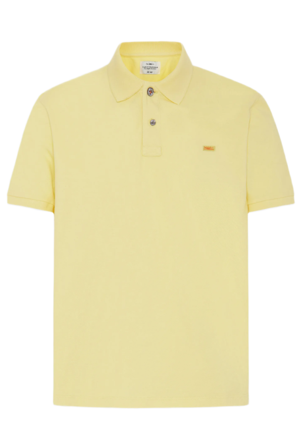 Funky Buddha ανδρικό polo μπλουζάκι FBM013-001-11