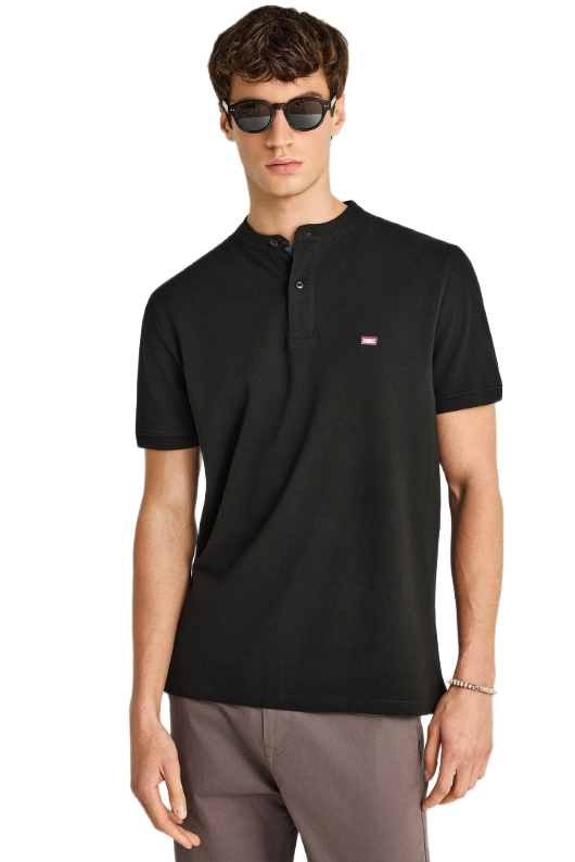 Funky Buddha ανδρικό polo μπλουζάκι FBM013-003-11