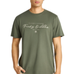 Funky Buddha ανδρικό t-shirt τύπωμα FBM013-022-04