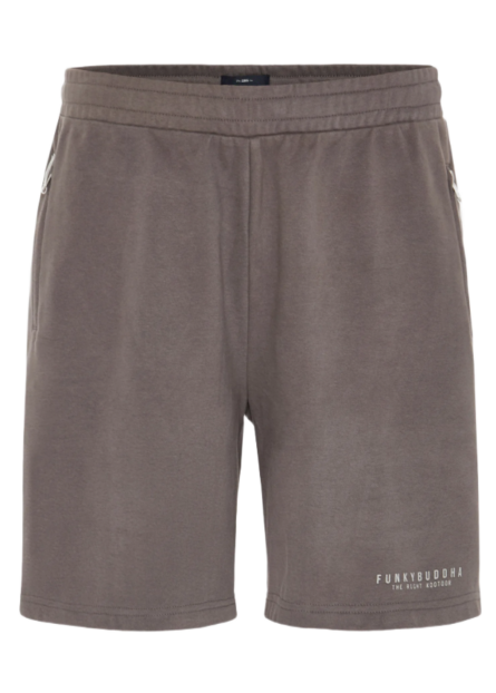 Funky Buddha ανδρική αθλητική βερμούδα με λογότυπο FBM013-050-03