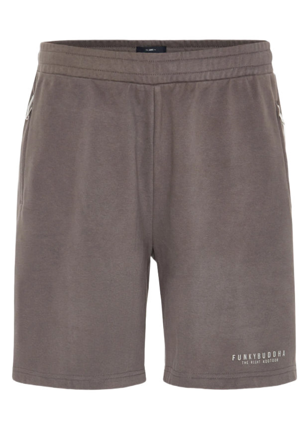 Funky Buddha ανδρική αθλητική βερμούδα με λογότυπο FBM013-050-03