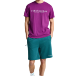 Funky Buddha ανδρική αθλητική βερμούδα με λογότυπο FBM013-050-03