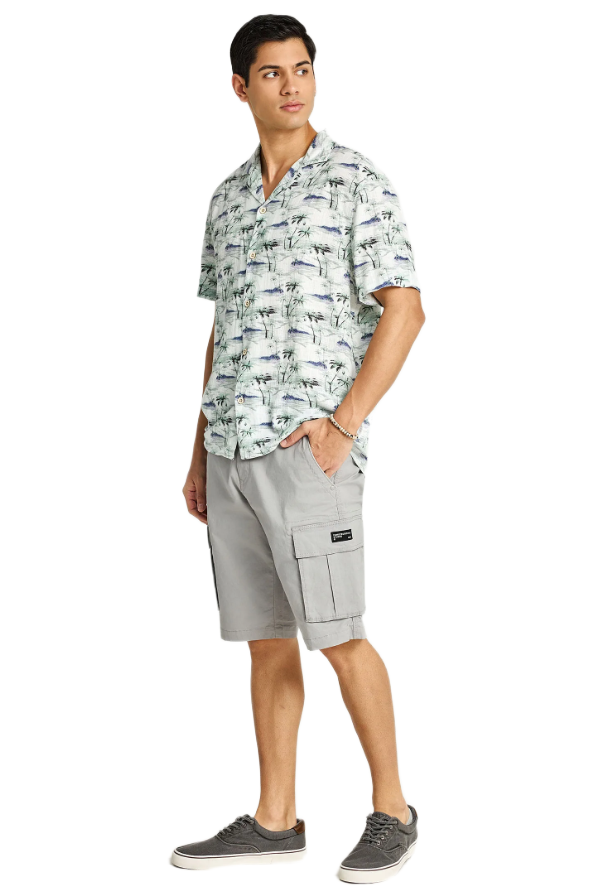 Funky Buddha ανδρική cargo βερμούδα FBM013-002-03